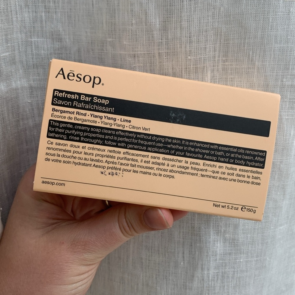 Aesop Refresh Bar Soap | new in box